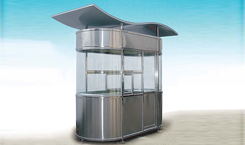 不锈钢岗亭YG-G002