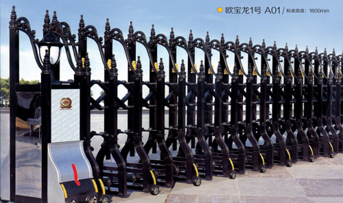 欧宝龙1号A01电动伸缩门