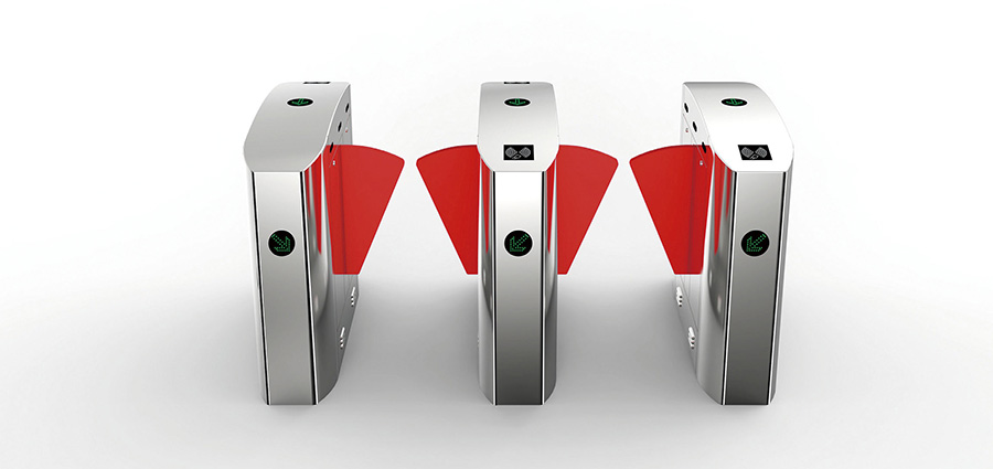 腾翼弧面翼闸双通道